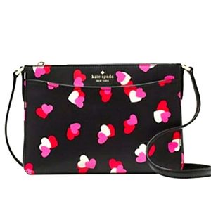 NWT KATE SPADE ♠️ RORY FLUTTER HEARTS❤ CROSSBODY BAG